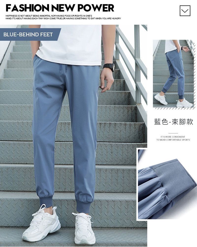 FASHION NEW POWERHAPPINESS IS NOT ABOUT BEING IMMTAL  HAVING FOOD OR RIGHTS IN ONESHAND  ABOUT HAVING EACH TINY WISH COME TRUE OR HAVING SOMETHING TO EAT WHEN YOU ARE HUNGRYBLUE-BEHIND FEET藍色-束腳款IT IS MORE CONVENIENTTO WEAR COMFORTABLE SPORTS