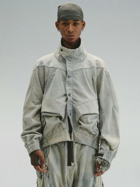 Hamcus FW24 DUSZEN SHADOW BROKER / FREEPERSON'S HOODED JACKET 丹寧連帽外套 TM01024-2(RB)