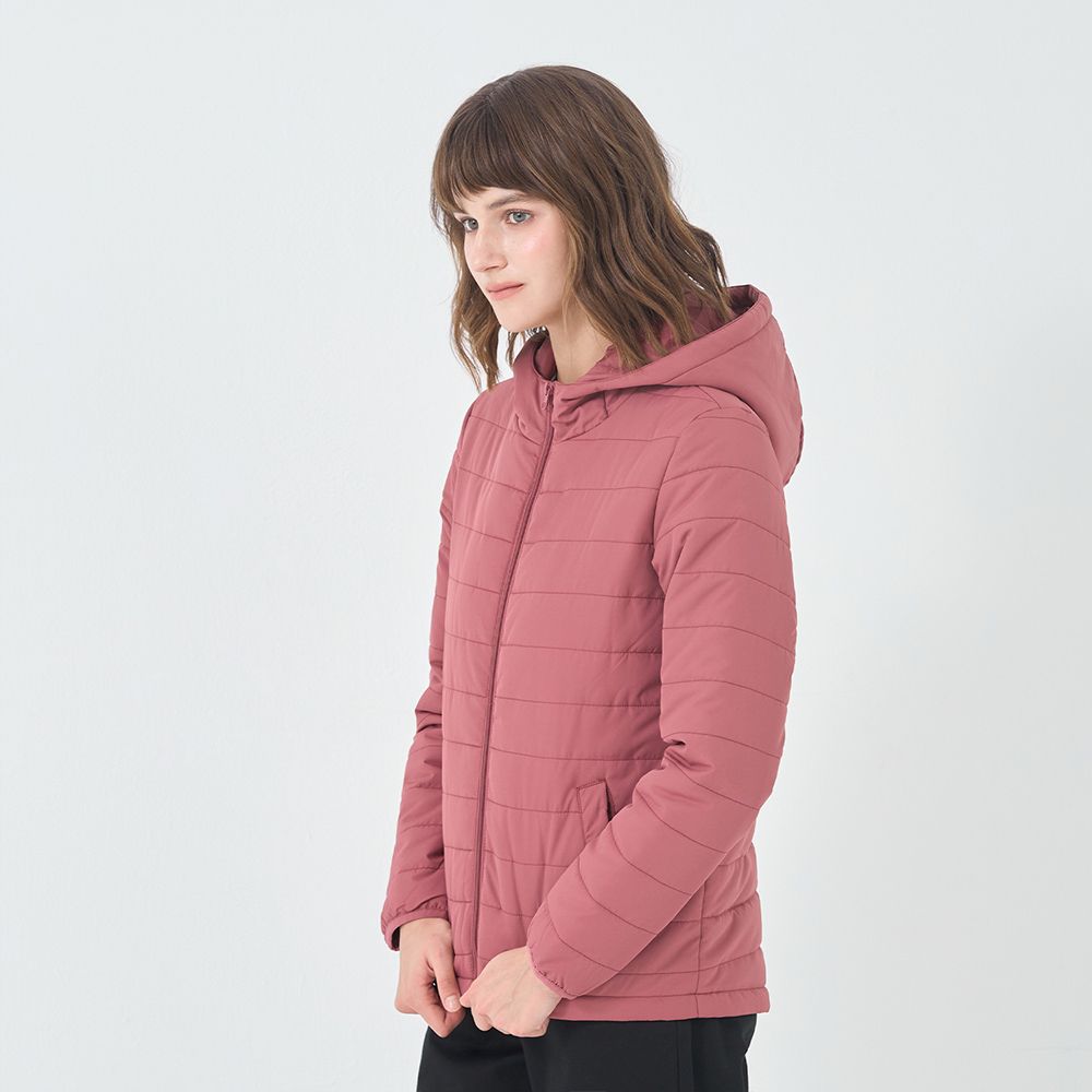 GIORDANO 佐丹奴 女裝連帽外套 E-care輕暖系列-多色任選