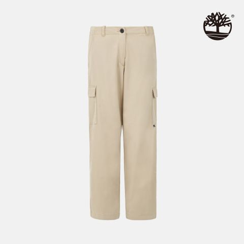 Timberland 女款米色工裝長褲|A2PJPY94