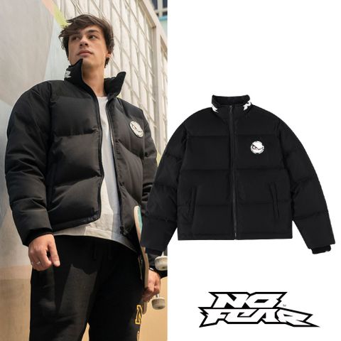 NO FEAR FEARLESS系列-極暖鴨絨外套-炭灰 NF038FW22