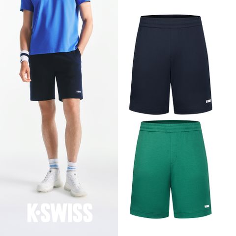 K-SWISS Knit Shorts 針織短褲 男 兩色任選