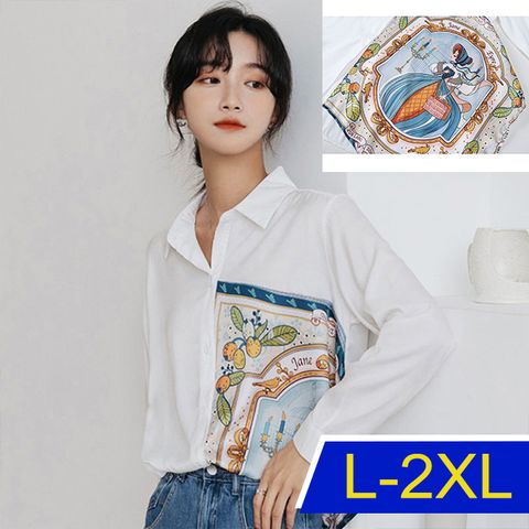 【韓國K.W.】KM2719優雅簡約襯衫上衣外套(防曬/長袖襯衫/長袖上衣/格紋/薄外套)