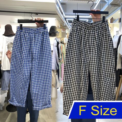 【韓國K.W.】KD2822闊腿褲裙挑逗密語纖細穿搭褲(棉麻 涼感 中大尺寸)