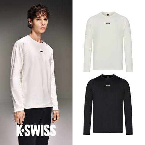 K-SWISS Long Sleeve T-Shirt 長袖T恤(專業運動系列)-兩色任選