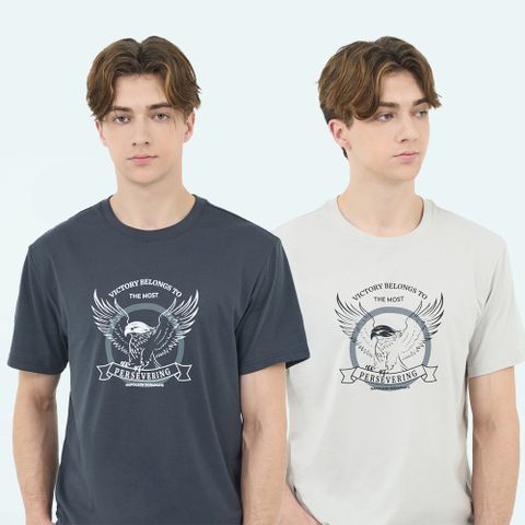 GIORDANO 佐丹奴 男裝 動物 Animals 短袖印花上衣 (多色任選)
