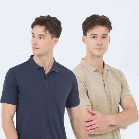 GIORDANO 男裝 口袋短袖POLO衫 (多色任選)