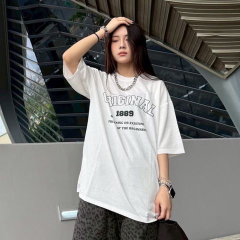 【AMERO】男裝 女裝 圓領短袖T恤 英文字印花 情侶裝