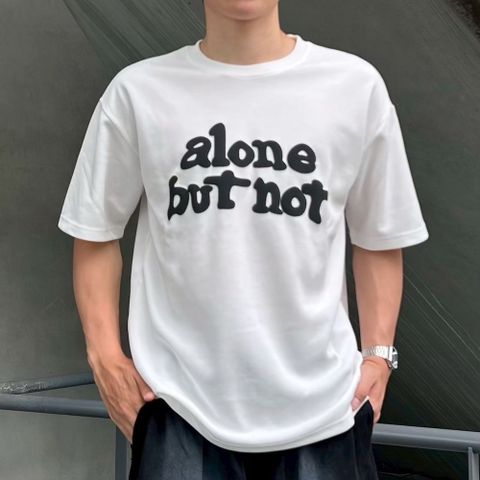 【AMERO】男裝 女裝 圓領短袖T恤 發泡印花 情侶裝