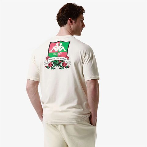 Kappa 男女適穿 印花圓領短袖T-Shirt