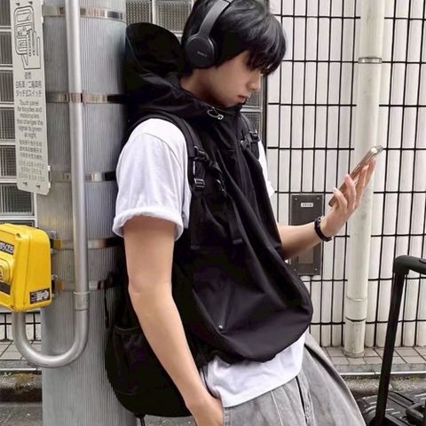 【AMERO】男裝 女裝 馬甲背心 雙拉鍊設計 防潑水 情侶裝