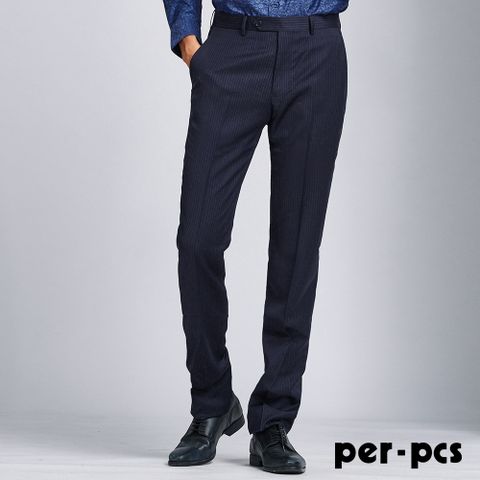 【per-pcs】優質品味質感合身平面西褲(818108)