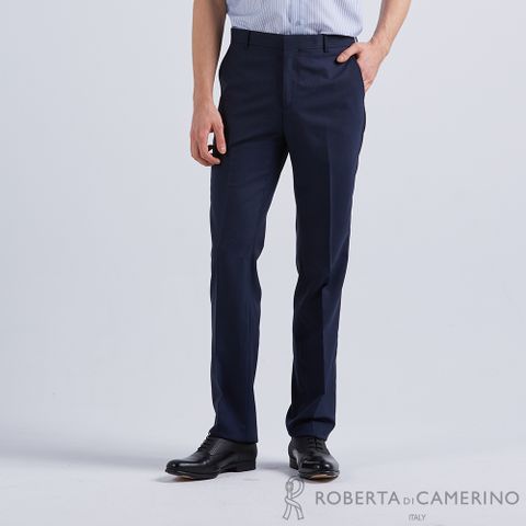 ROBERTA諾貝達 進口素材 商務都會精選西裝褲HTH03A-39藍色
