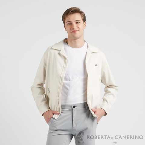 【ROBERTA諾貝達】 男裝 時尚精品 講究極致立領式外套 HOI01-81米