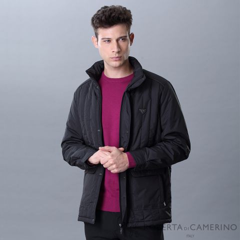 【ROBERTA諾貝達】 魅力首選 內裡舖棉夾克外套ROE59-99黑色