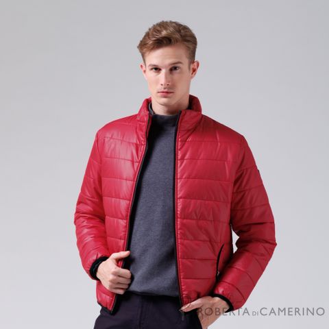 【ROBERTA諾貝達】休閒極品 禦寒必備 厚舖棉夾克外套ROE70-78紅色
