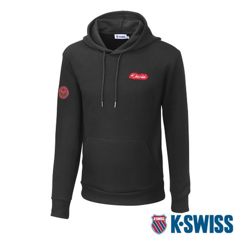 K-SWISS Hoodie 連帽上衣 男 黑