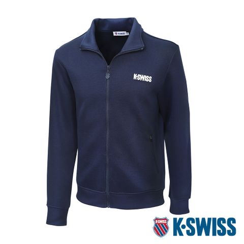 K-SWISS MockNeckJacket 立領外套 男 藍