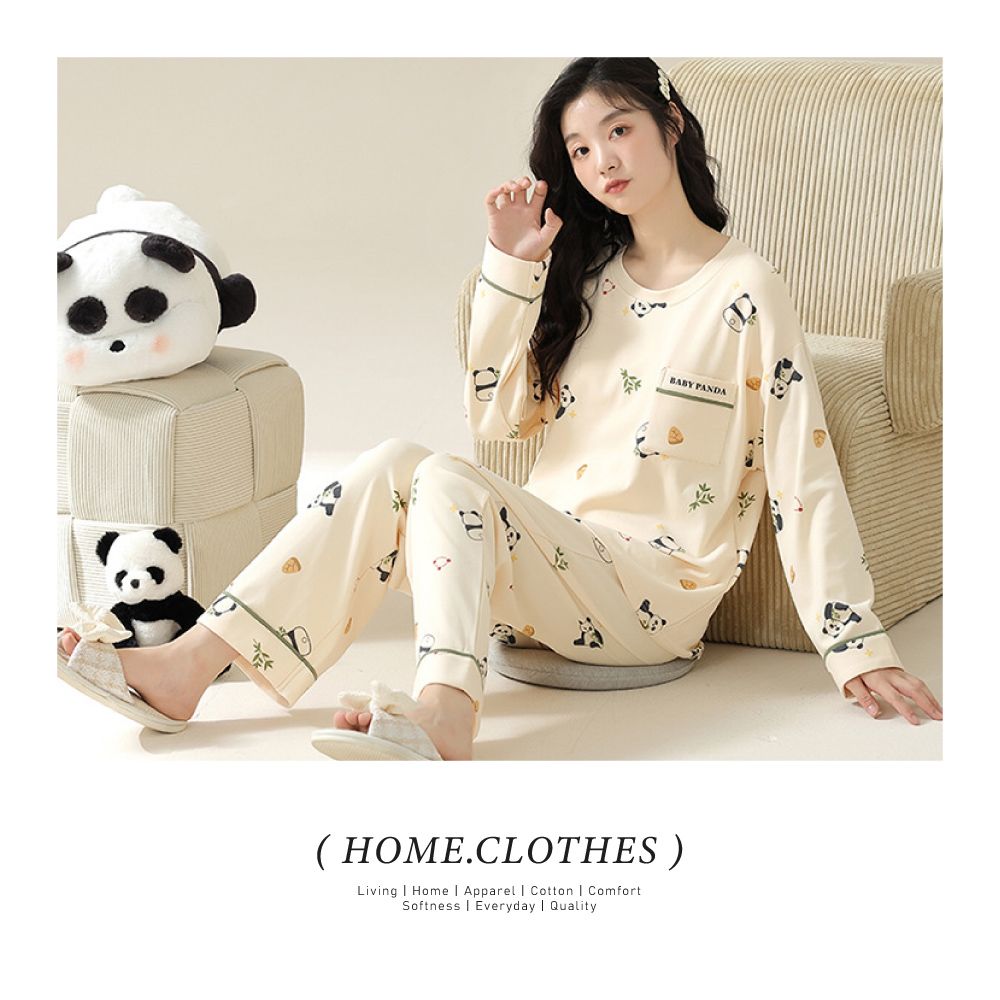 (HOME.CLOTHES )Living  Home  Apparel  Cotton  ComfortSoftness  Everyday  QualityBABY PANDA