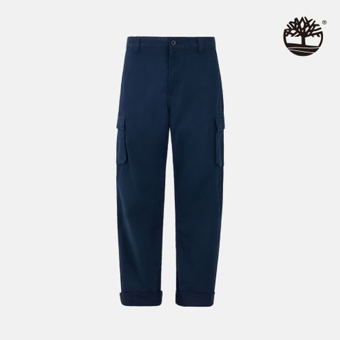 Timberland 男款深寶石藍工裝長褲|A68N3433