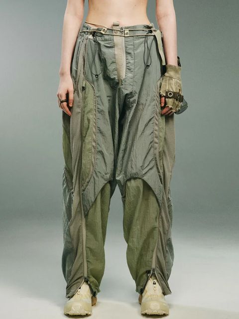 Hamcus SS24 DUSZEN AS / INTERSTELLAR BOUNTY HUNTER PANTS 長褲 灰綠 VM00824-1 CB