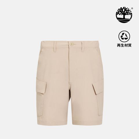 Timberland 男款米色快乾彈性工裝短褲|A28EGY94