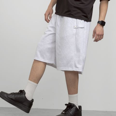 【AMERO】男女款 銀扣 小畫家棉寬褲