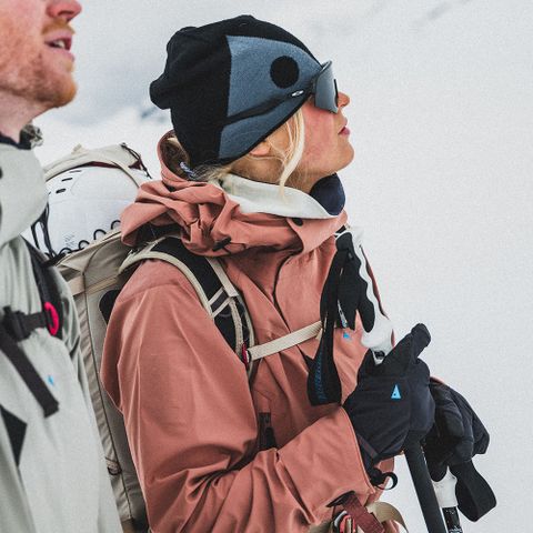 【Klattermusen】女 Skirner 寬版登山滑雪外套