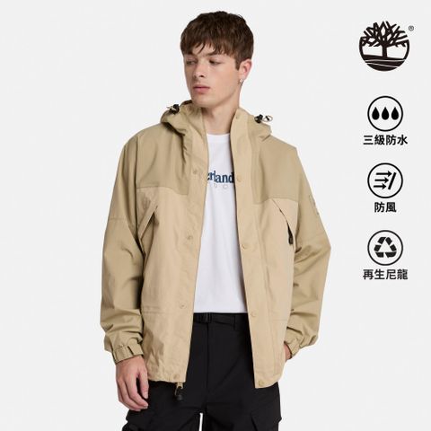 Timberland 男款草黃色Winnick防水外套｜A68XFEQD