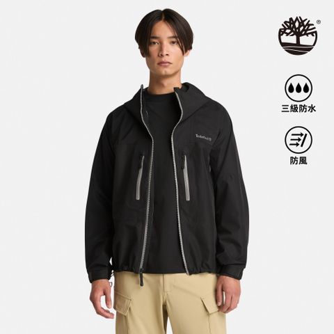 Timberland 男款黑色防水運動外套|A41SFS76
