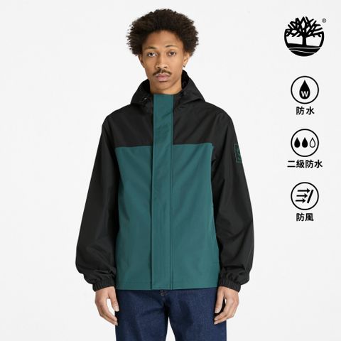 Timberland 男款綠色綠色防水外套|A44XJA0M