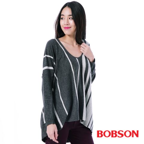 BOBSON 女款寬版毛線衣 (35090-83)