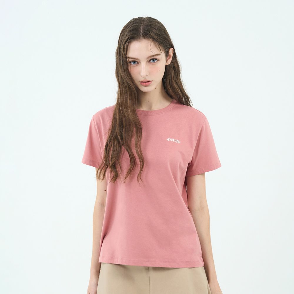GIORDANO 佐丹奴 女裝 CAMPING 短袖印花上衣 (多色任選)