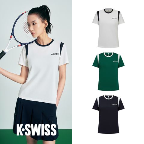 K-SWISS Short Sleeve T-Shirt 運動T恤 女 三色任選