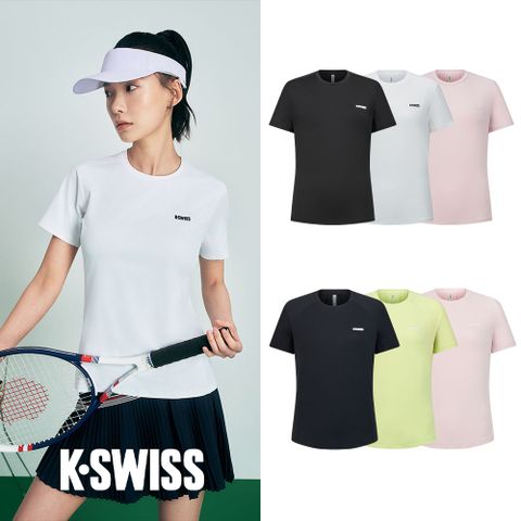 K-SWISS Short Sleeve T-Shirt 運動T恤 專業運動T恤 女 多款任選