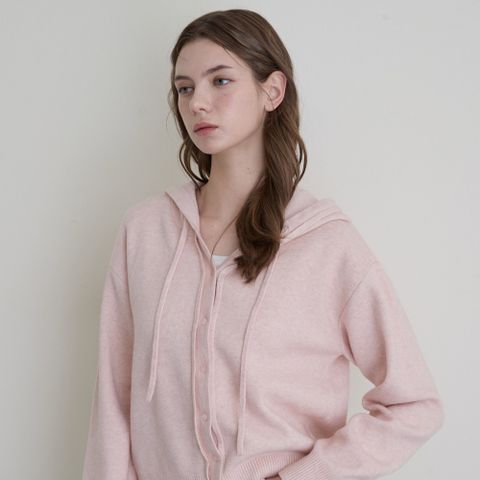 GIORDANO 女裝 連帽寬鬆毛衣外套 (多色任選)