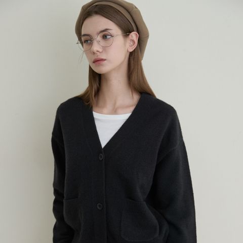 GIORDANO 女裝 V領毛衣外套 (多色任選)