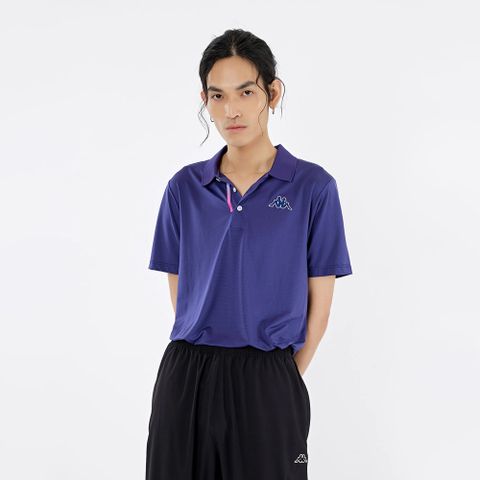 Kappa 男女適穿 涼感吸濕排汗圓領POLO衫