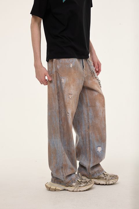 EGO FETCH Cotton T-shirt 黑灰/白色 純棉短袖 PH1-23SSTTE002