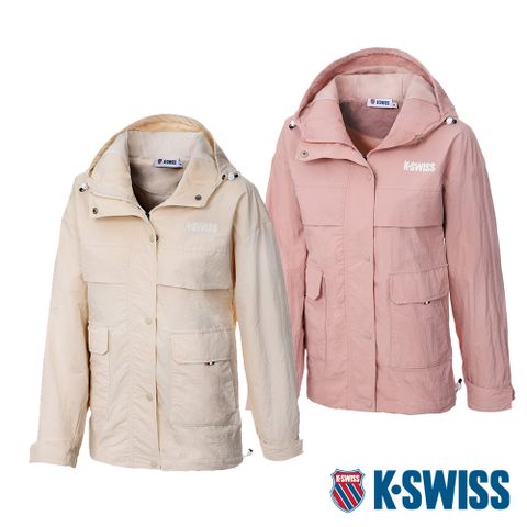 K-SWISS Windbreaker 機能防風外套 女 兩色任選