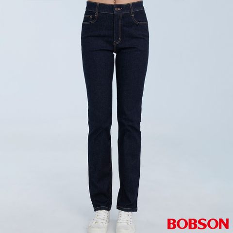 【BOBSON】女款AI體控革命2.0直筒褲 (8264-52)