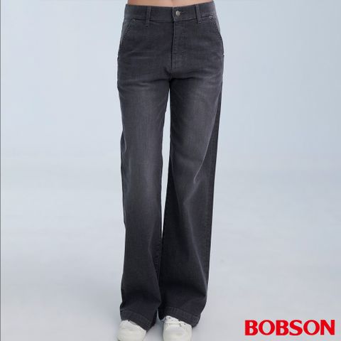 【BOBSON】女款AI體控革命2.0寬褲 (8267-87