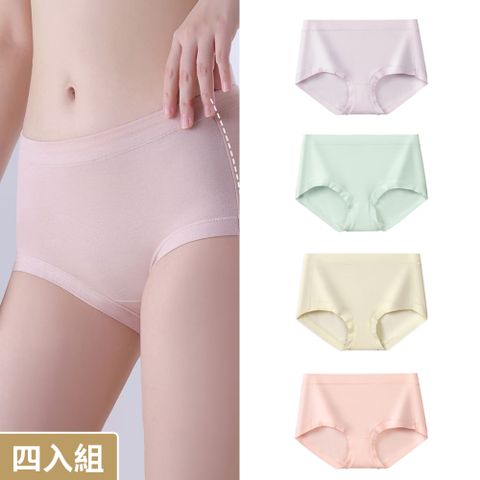 QLZHS 純棉女三角褲4件組