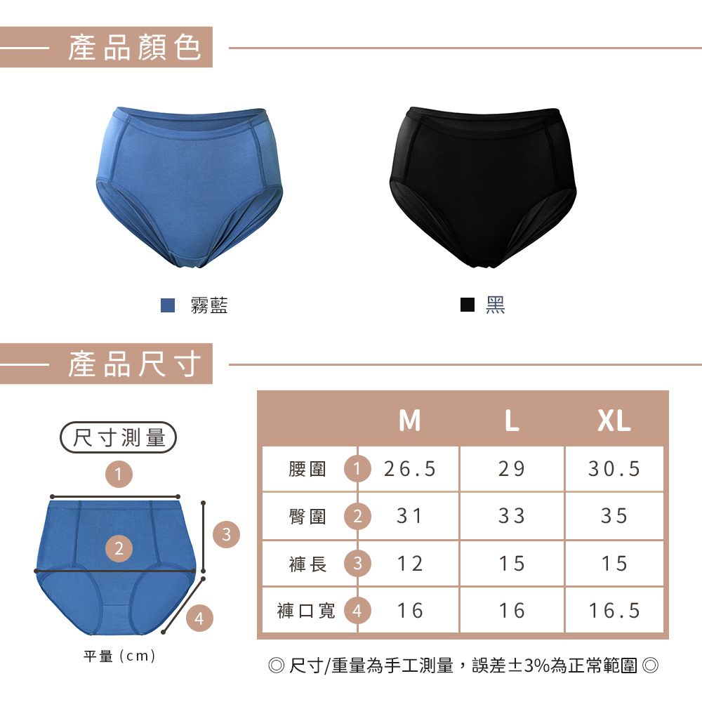 MORINO 摩力諾 5入組_石墨烯抑菌天絲棉柔內褲/中腰(石墨烯內褲/中腰/網眼透氣內褲/抗菌內褲)