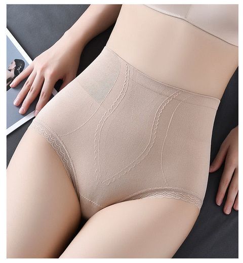 【Maggie+】無縫收腹高腰塑身束腰提臀女用內褲-灰色