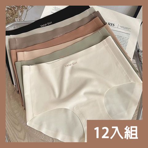 【CS22】裸感無痕性感中腰內褲-12入 女性內褲 裸感內褲