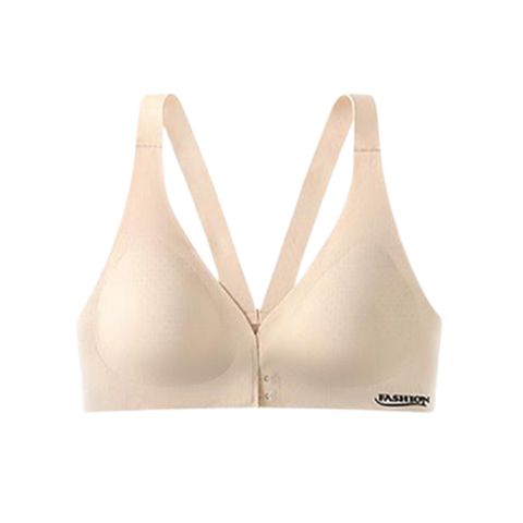 【CS22】前扣式聚攏乳膠杯美背無鋼圈內衣M-XL(3件/入)