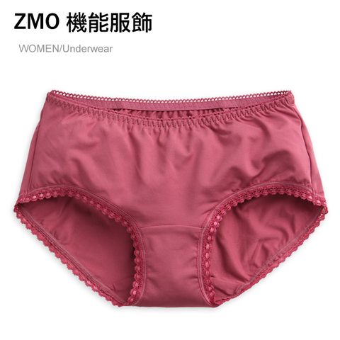 ZMO女中腰舒適內褲US302-玫紅