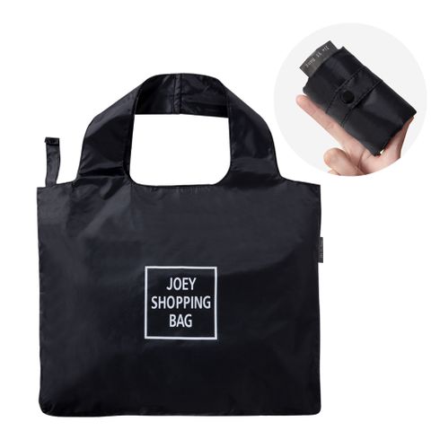 E.City_超大容量寬肩帶可折疊環保購物袋(2入)