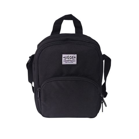 英國【Hugger】好飽包跨肩包 大人款 黑色